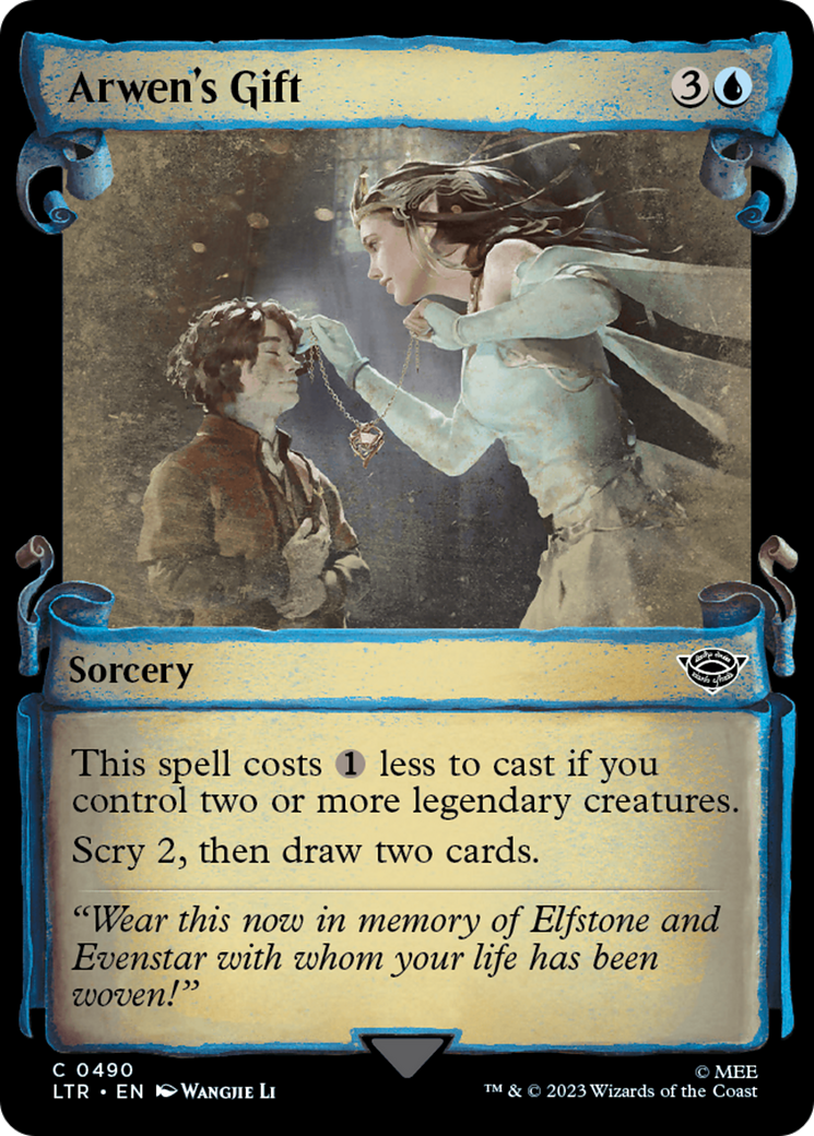 Arwen's Gift [The Lord of the Rings: Tales of Middle-Earth Showcase Scrolls] | Good Games Cannington