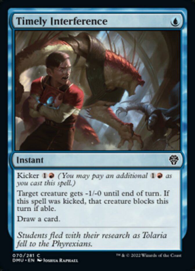 Timely Interference [Dominaria United] | Good Games Cannington