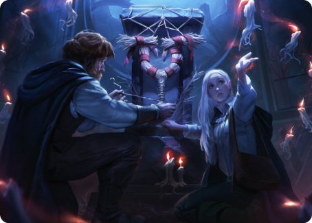 Faithful Mending Art Card [Innistrad: Midnight Hunt Art Series] | Good Games Cannington