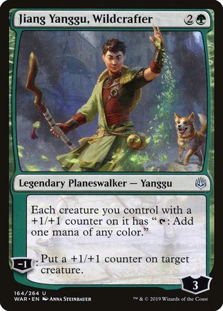 Jiang Yanggu, Wildcrafter [War of the Spark] | Good Games Cannington