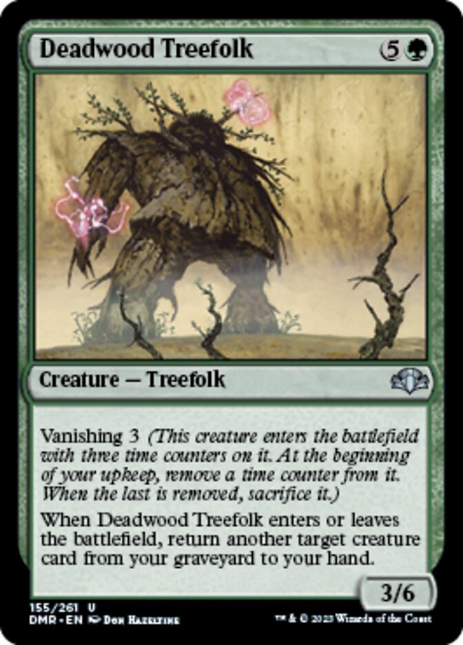 Deadwood Treefolk [Dominaria Remastered] | Good Games Cannington