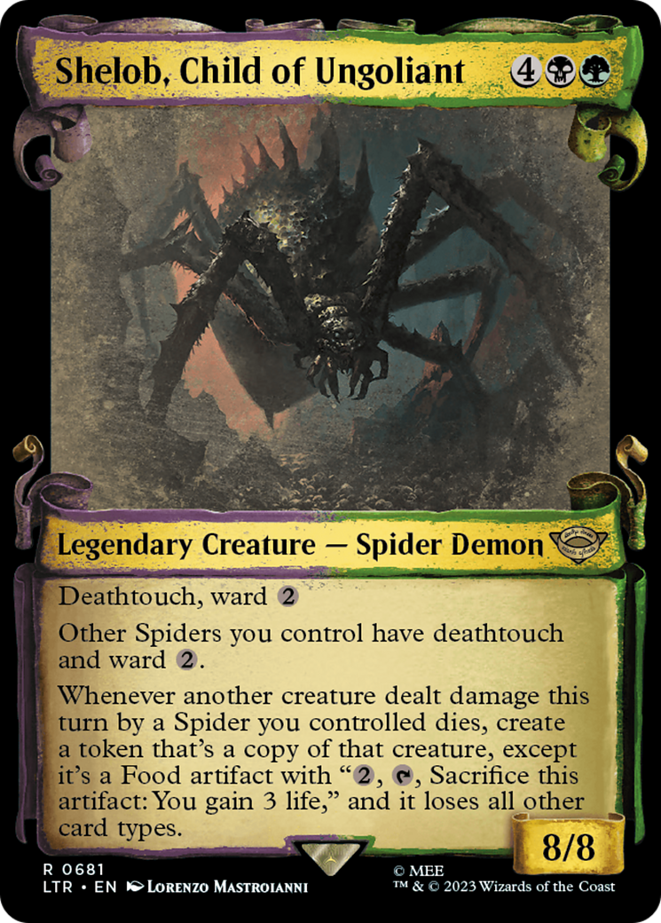 Shelob, Child of Ungoliant [The Lord of the Rings: Tales of Middle-Earth Showcase Scrolls] | Good Games Cannington