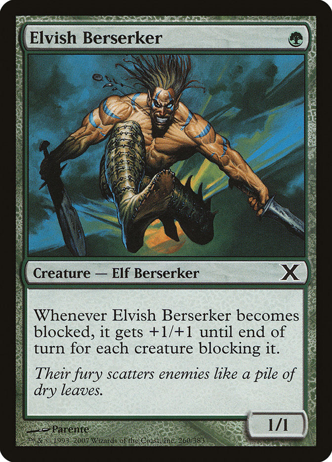 Elvish Berserker [Tenth Edition] | Good Games Cannington