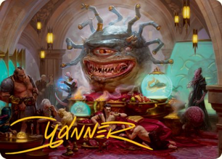 Xanathar, Guild Kingpin Art Card (Gold-Stamped Signature) [Dungeons & Dragons: Adventures in the Forgotten Realms Art Series] | Good Games Cannington
