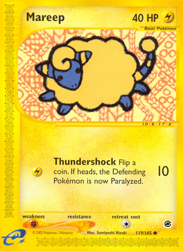 Mareep (119/165) [Expedition: Base Set] | Good Games Cannington