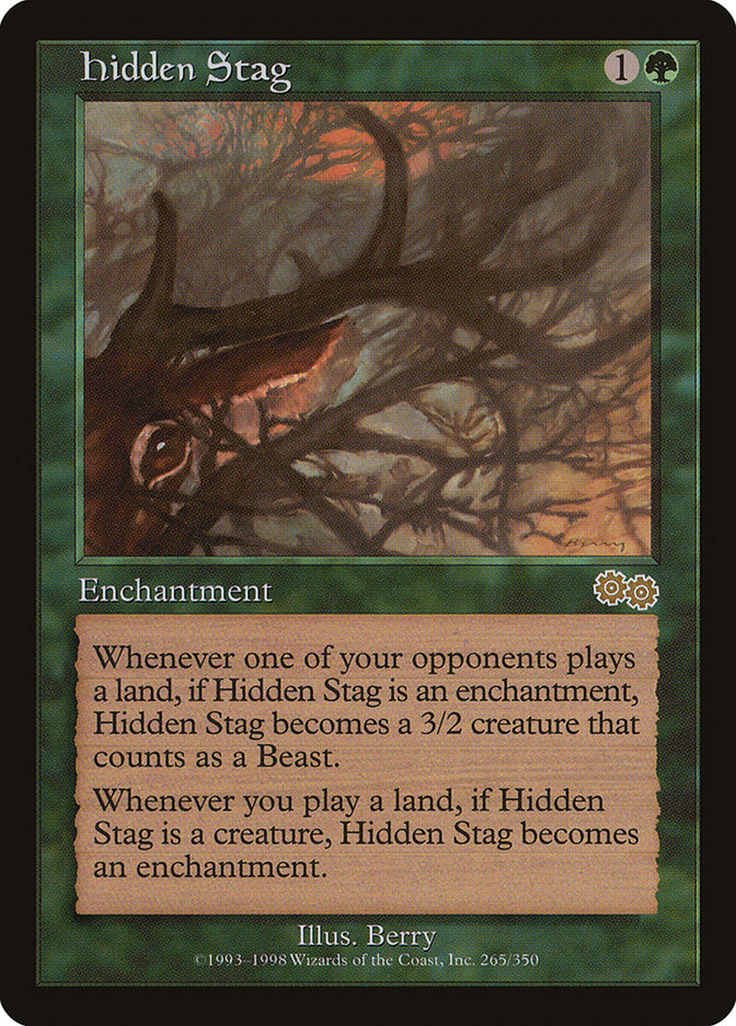 Hidden Stag [Urza's Saga] | Good Games Cannington