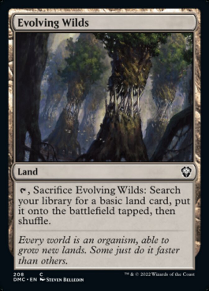 Evolving Wilds [Dominaria United Commander] | Good Games Cannington