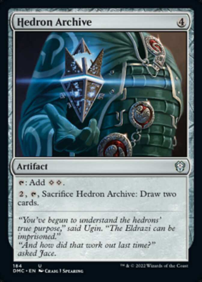 Hedron Archive [Dominaria United Commander] | Good Games Cannington