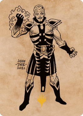 Jon Irenicus, Shattered One Art Card (67) (Gold-Stamped) [Commander Legends: Battle for Baldur's Gate Art Series] | Good Games Cannington