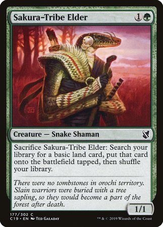 Sakura-Tribe Elder [Commander 2019] | Good Games Cannington