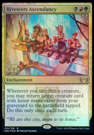 Riveteers Ascendancy [Streets of New Capenna Prerelease Promos] | Good Games Cannington