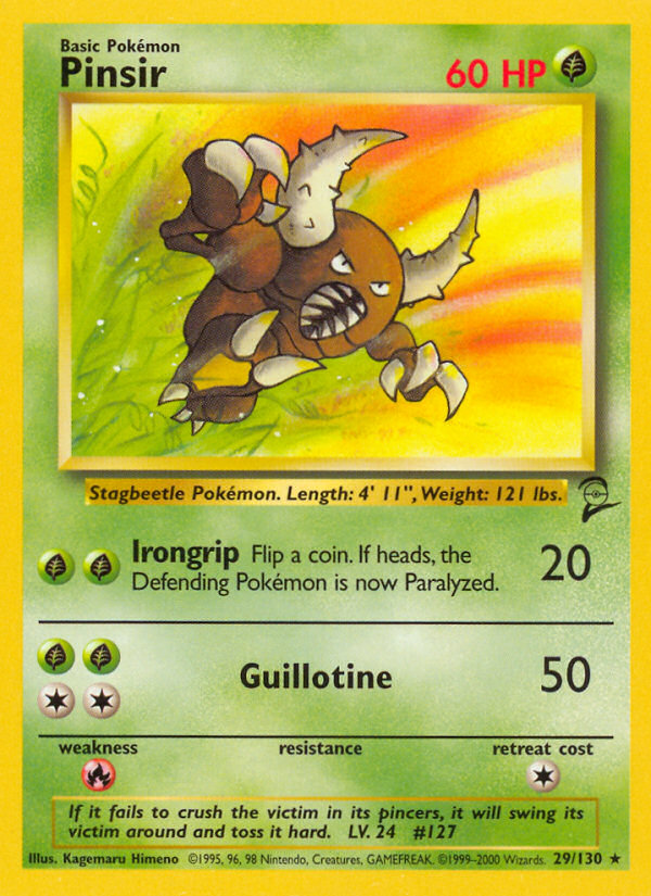 Pinsir (29/130) [Base Set 2] | Good Games Cannington