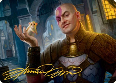 Minsc, Beloved Ranger Art Card (Gold-Stamped Signature) [Dungeons & Dragons: Adventures in the Forgotten Realms Art Series] | Good Games Cannington