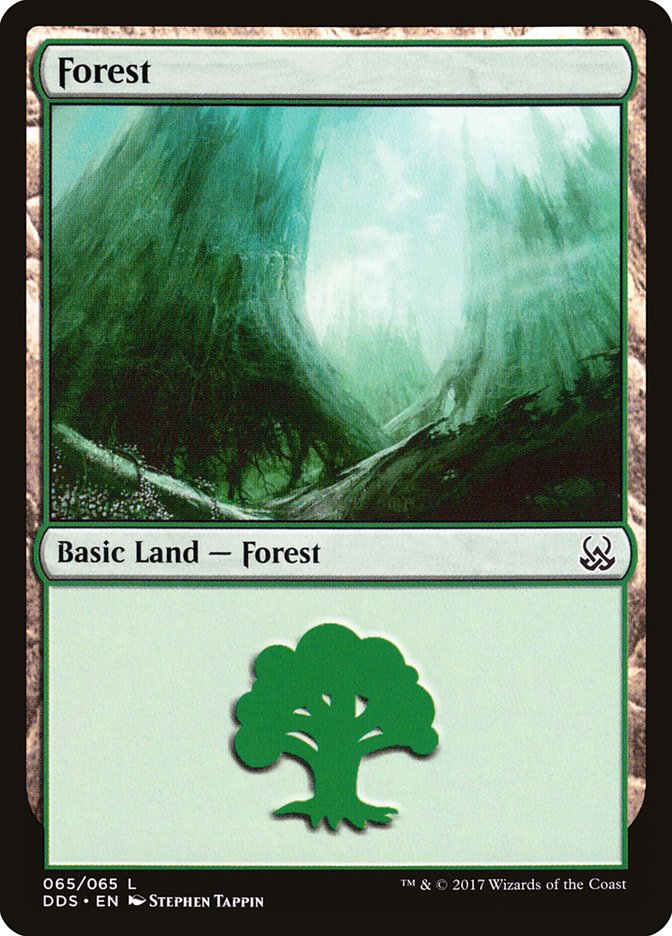 Forest (65) [Duel Decks: Mind vs. Might] | Good Games Cannington