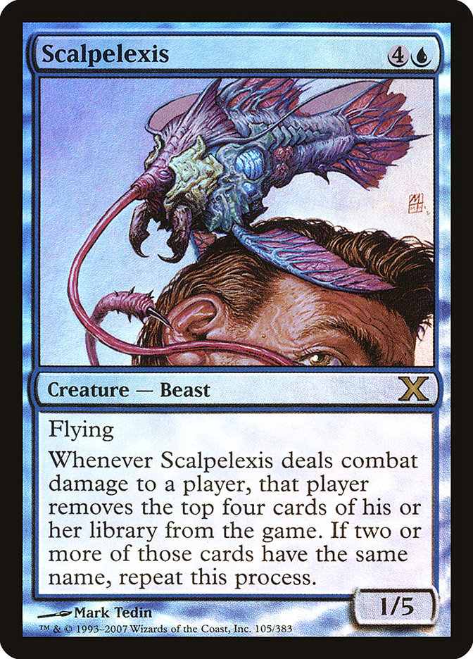 Scalpelexis (Premium Foil) [Tenth Edition] | Good Games Cannington