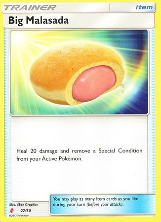 Big Malasada (27/30) [Sun & Moon: Trainer Kit - Lycanroc] | Good Games Cannington