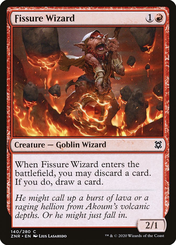 Fissure Wizard [Zendikar Rising] | Good Games Cannington
