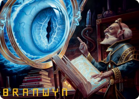 Contact Other Plane Art Card (Gold-Stamped Signature) [Dungeons & Dragons: Adventures in the Forgotten Realms Art Series] | Good Games Cannington