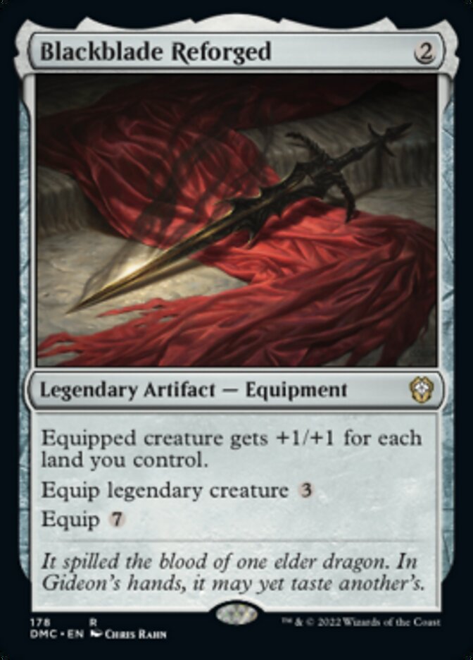Blackblade Reforged [Dominaria United Commander] | Good Games Cannington