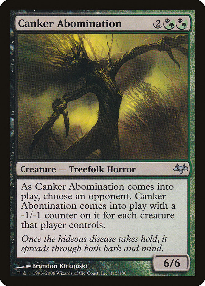 Canker Abomination [Eventide] | Good Games Cannington
