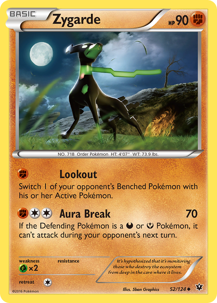 Zygarde (52/124) [XY: Fates Collide] | Good Games Cannington
