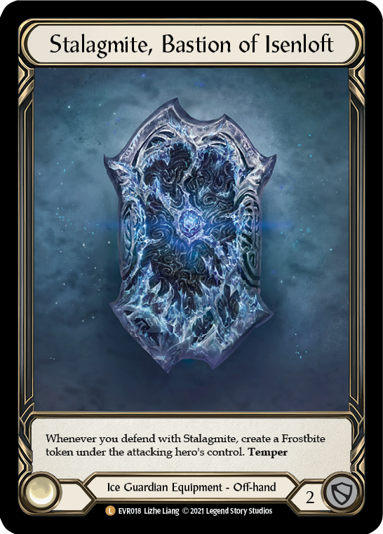 Stalagmite, Bastion of Isenloft [EVR018] (Everfest)  1st Edition Cold Foil | Good Games Cannington