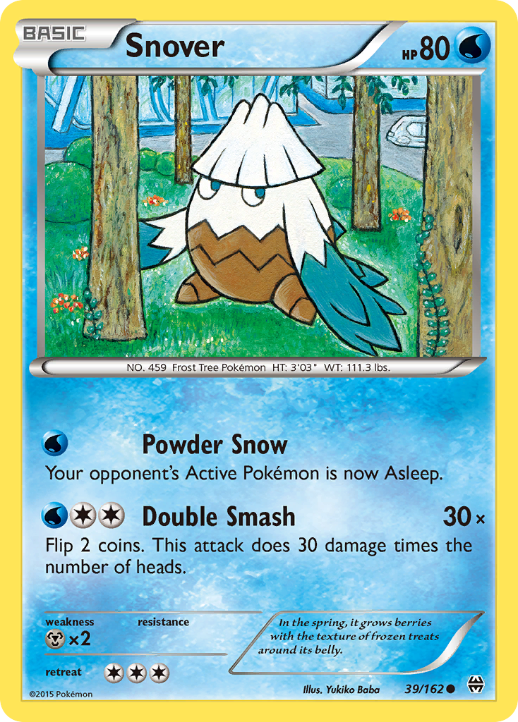 Snover (39/162) [XY: BREAKthrough] | Good Games Cannington