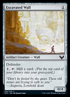Excavated Wall [Strixhaven: School of Mages] | Good Games Cannington