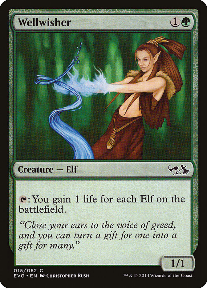 Wellwisher (Elves vs. Goblins) [Duel Decks Anthology] | Good Games Cannington