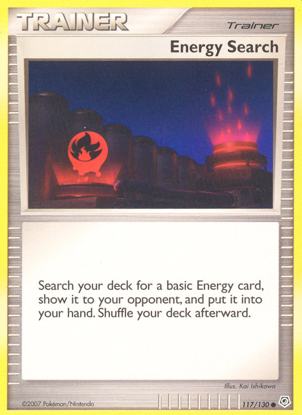 Energy Search (117/130) [Diamond & Pearl: Base Set] | Good Games Cannington