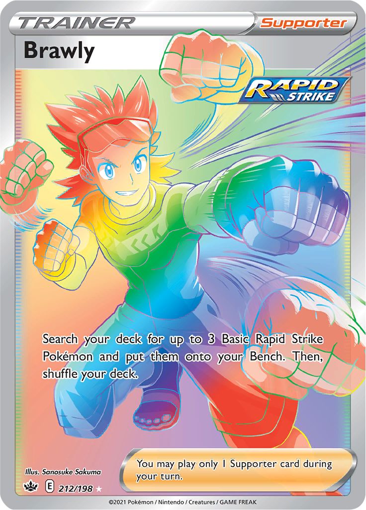 Brawly (212/198) [Sword & Shield: Chilling Reign] | Good Games Cannington