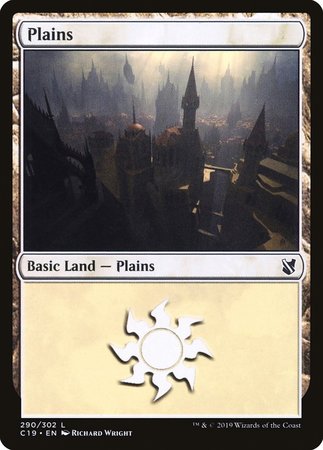 Plains (290) [Commander 2019] | Good Games Cannington