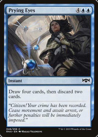 Prying Eyes [Ravnica Allegiance] | Good Games Cannington