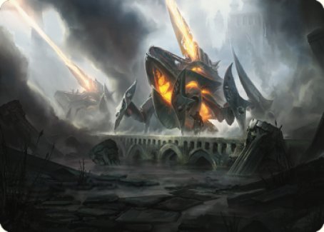 Skitterbeam Battalion Art Card [The Brothers' War Art Series] | Good Games Cannington