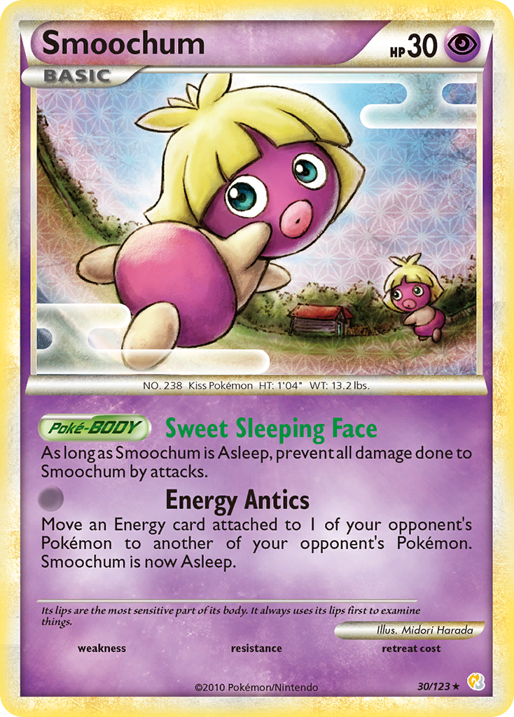 Smoochum (30/123) [HeartGold & SoulSilver: Base Set] | Good Games Cannington