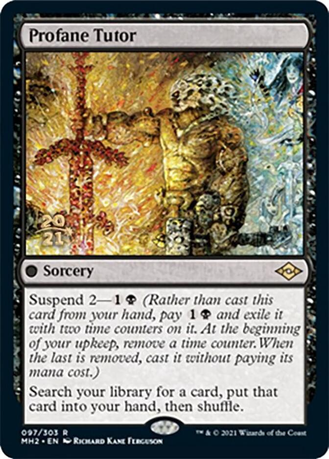 Profane Tutor [Modern Horizons 2 Prerelease Promos] | Good Games Cannington