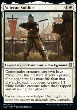 Veteran Soldier [Commander Legends: Battle for Baldur's Gate] | Good Games Cannington
