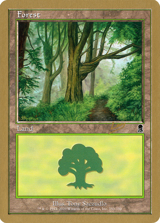 Forest (rl350) (Raphael Levy) [World Championship Decks 2002] | Good Games Cannington