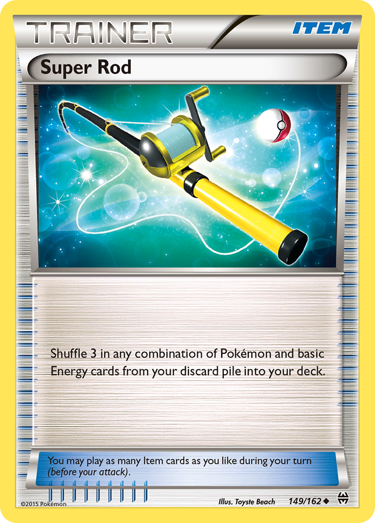 Super Rod (149/162) [XY: BREAKthrough] | Good Games Cannington