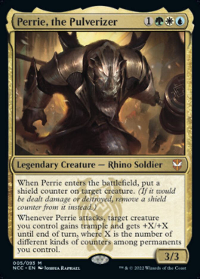Perrie, the Pulverizer [Streets of New Capenna Commander] | Good Games Cannington
