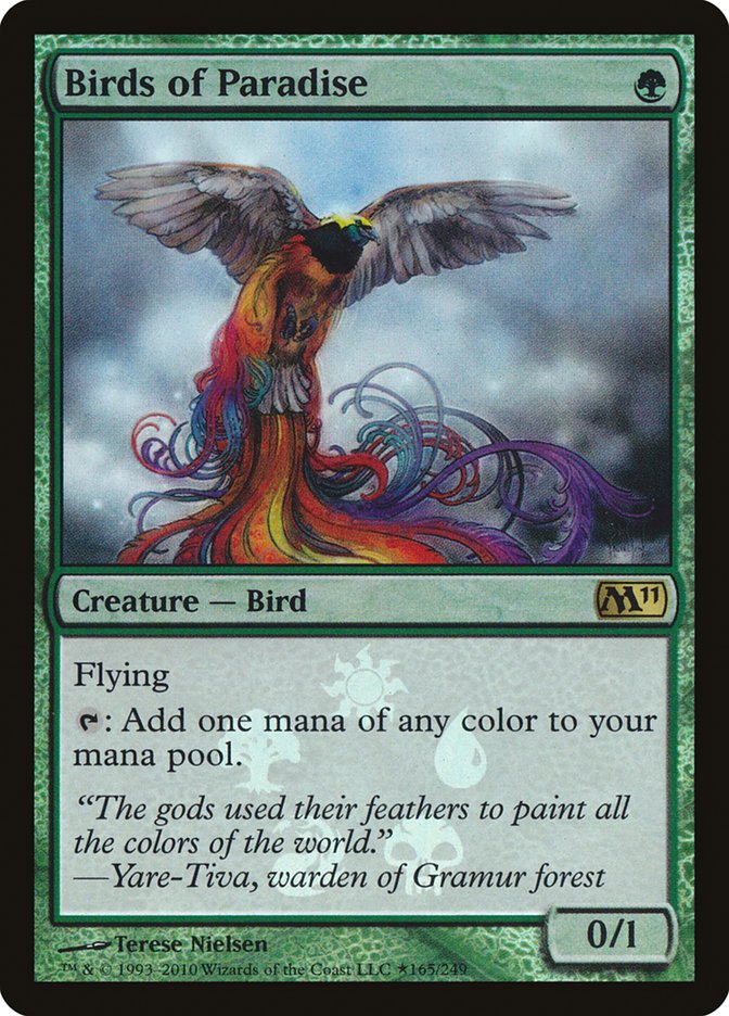 Birds of Paradise (Buy-A-Box) [Magic 2011 Promos] | Good Games Cannington
