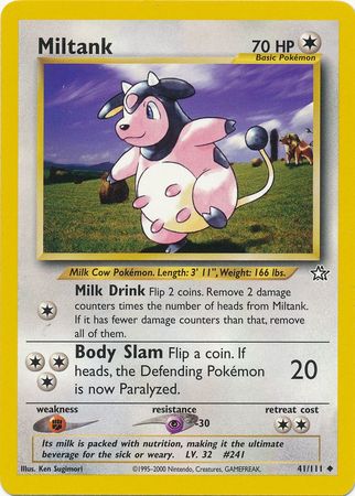 Miltank (41/111) [Neo Genesis Unlimited] | Good Games Cannington