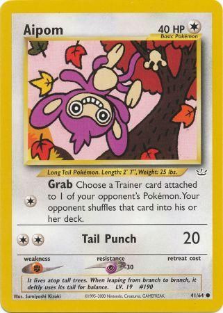 Aipom (41/64) [Neo Revelation Unlimited] | Good Games Cannington