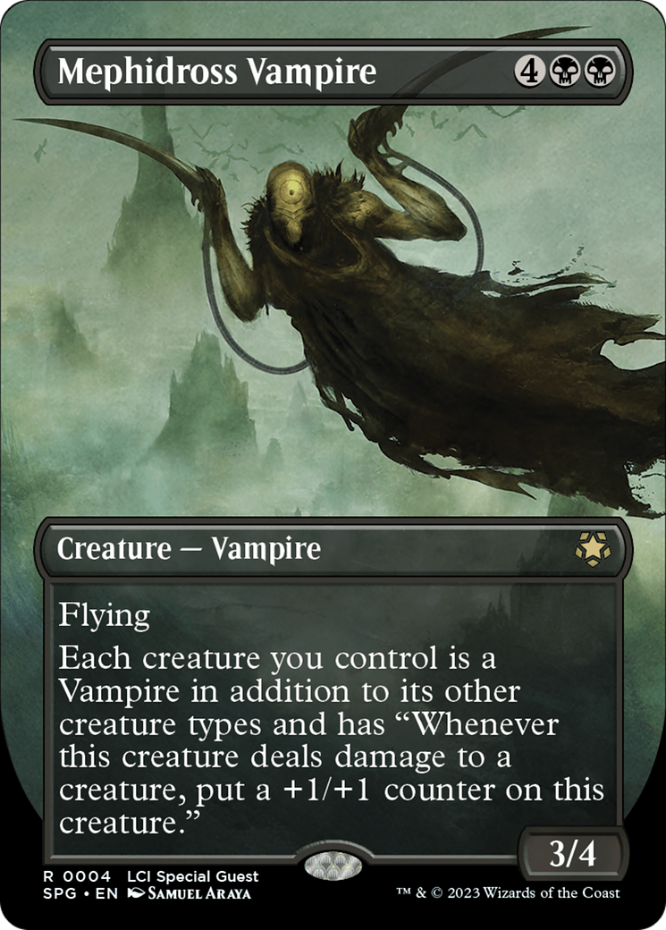 Mephidross Vampire (Borderless) [The Lost Caverns of Ixalan Special Guests] | Good Games Cannington