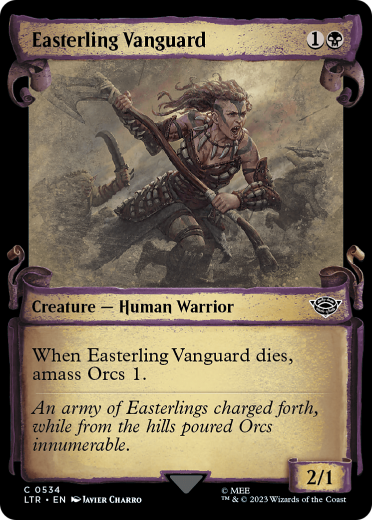 Easterling Vanguard [The Lord of the Rings: Tales of Middle-Earth Showcase Scrolls] | Good Games Cannington