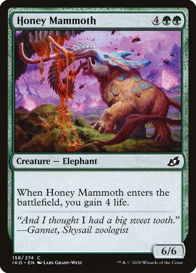 Honey Mammoth [Ikoria: Lair of Behemoths] | Good Games Cannington