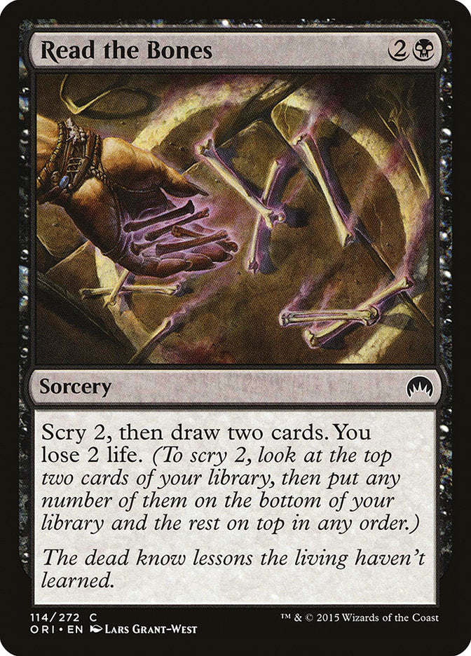 Read the Bones [Magic Origins] | Good Games Cannington