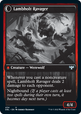 Lambholt Raconteur // Lambholt Ravager [Innistrad: Double Feature] | Good Games Cannington