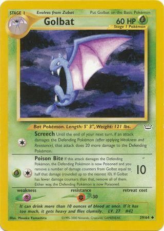 Golbat (29/64) [Neo Revelation Unlimited] | Good Games Cannington
