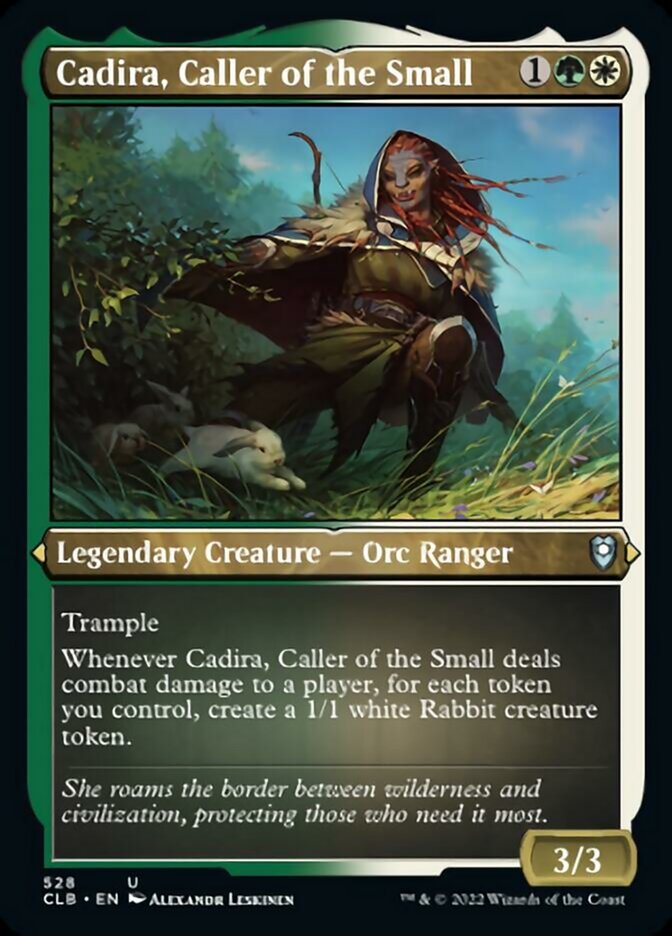 Cadira, Caller of the Small (Foil Etched) [Commander Legends: Battle for Baldur's Gate] | Good Games Cannington